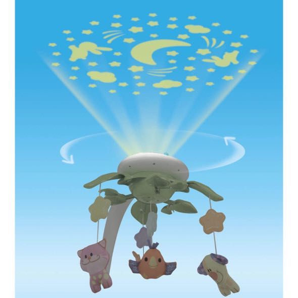 WINFUN Музикална въртележка с лампа прожектор