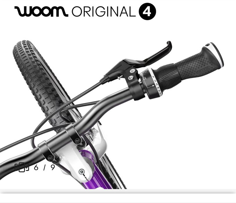 Woom 4, 20 ведосипед детский для девочек