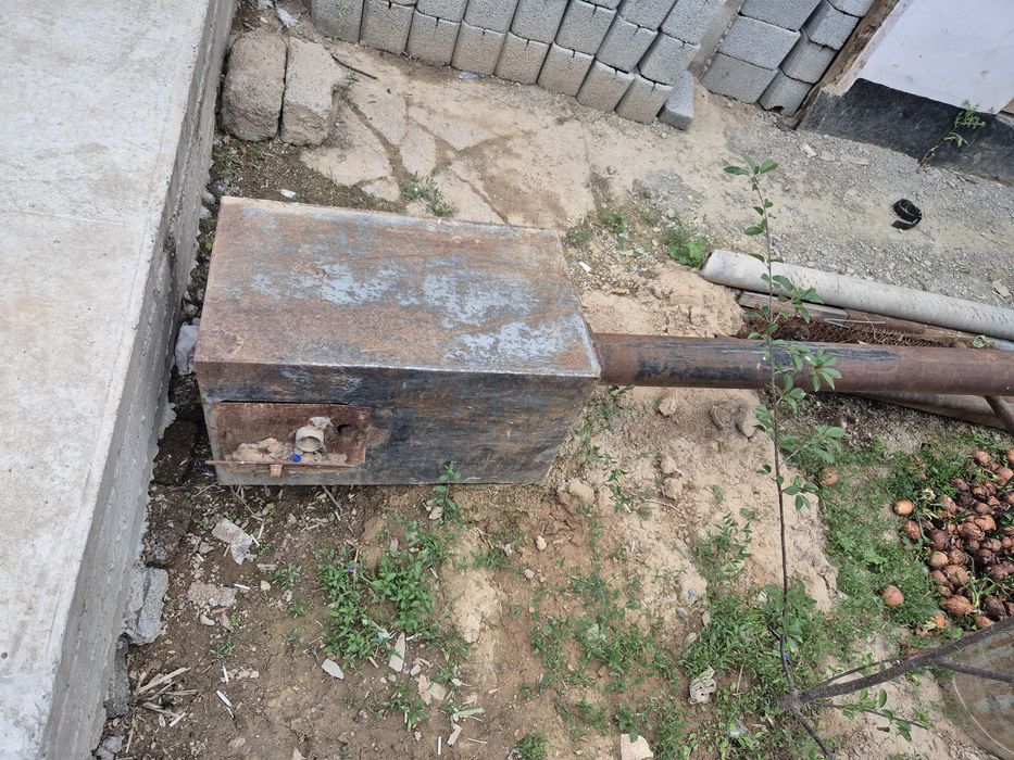 Темір печка газға арналған
