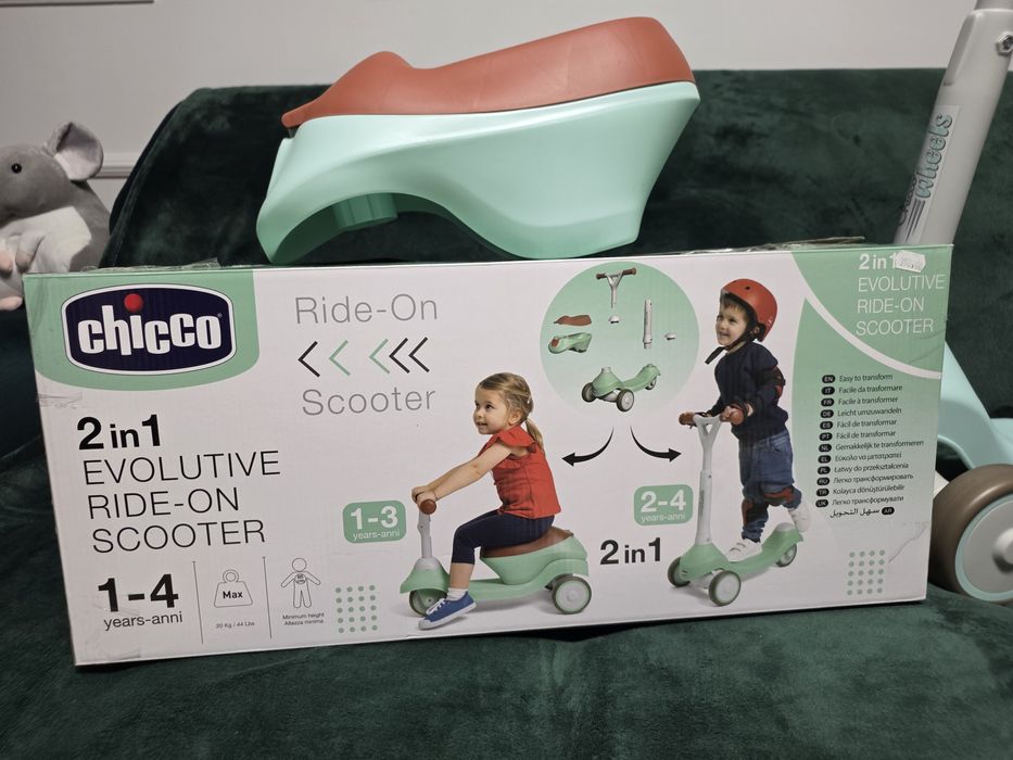 Tricicleta/Trotineta 2 in 1