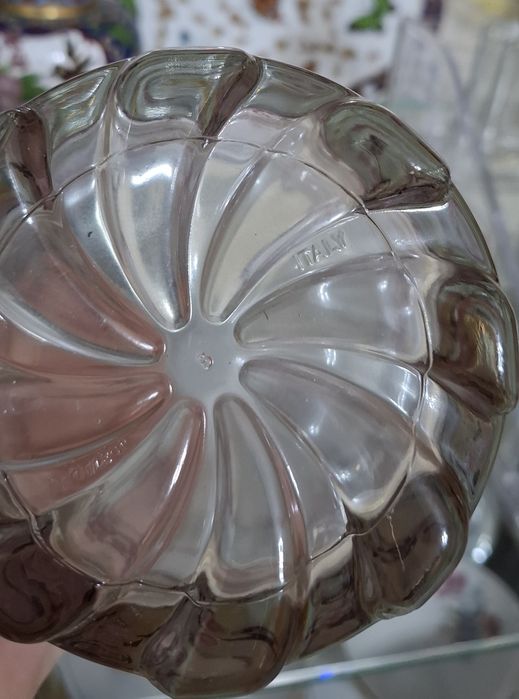 Стеклянный стаканчик для льда от Devalbor Italy.Середина века