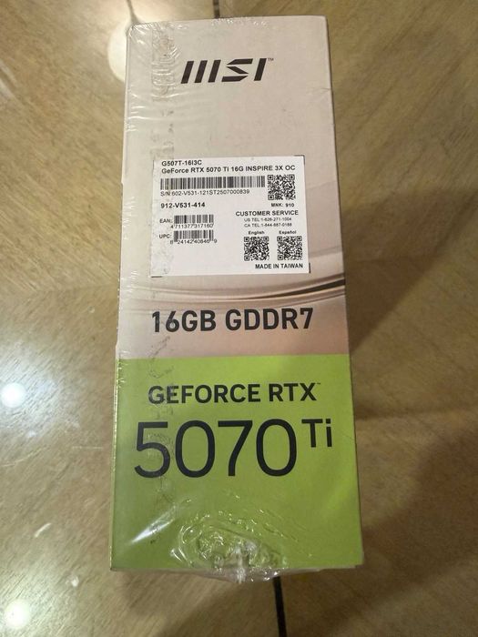 RTX 5070 Ti 16 Gb