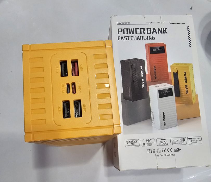 Power Bank 50000 mAh 66W Преносима Батерия  Супер Мощна  50000 mAh 66W