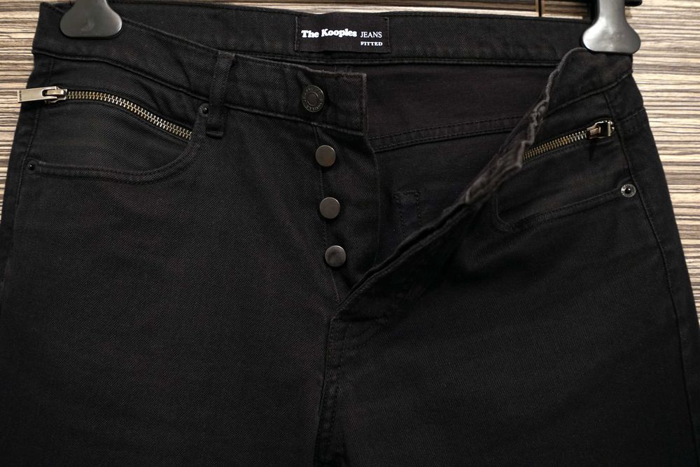 The Kooples (Франция) Черни рокерски дънки Biker Fit Размер 32. 39лв.