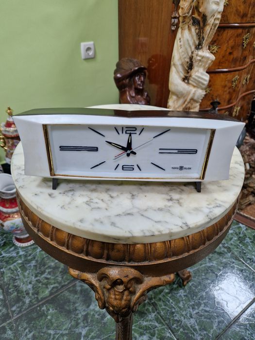 Рядък антикварен колекционерски японски будилник Toyo- Clock