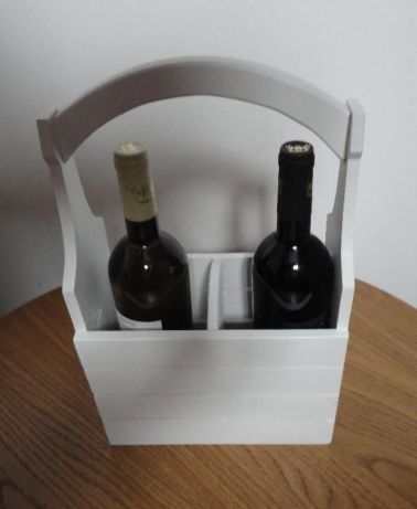 Кошница за вино - 2 бутилки