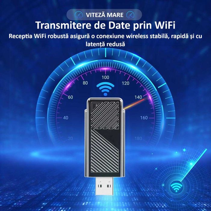 Adaptor Wireless Android Auto/Apple Carplay ZYTEQ® H2N1 Universal, Nou