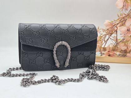 Gu^^i Нова Дамска Кожена Чанта Различни Цветове