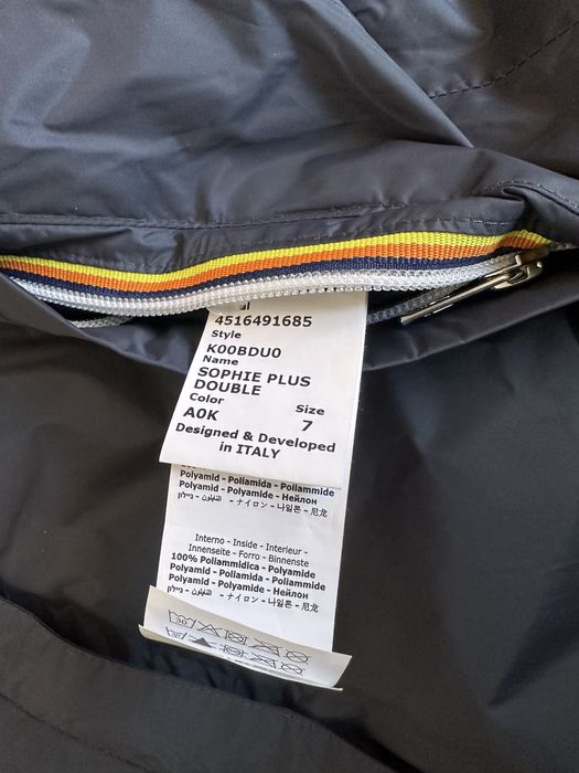 Jacheta drumetie,ploaie si vant,K-Way,marime S-M