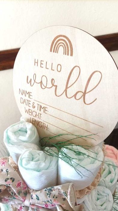 Торта от памперси