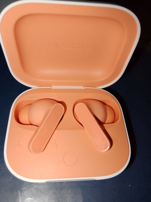 MOTOROLA BUDS peach слушалки
