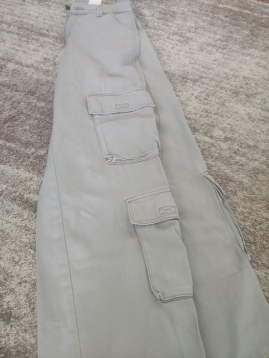 Карго памучен панталон Н&М 34 н.