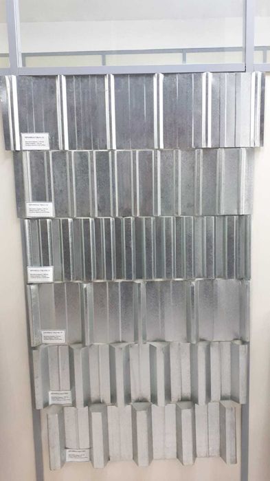 Профнастил оцинкованный, цветной