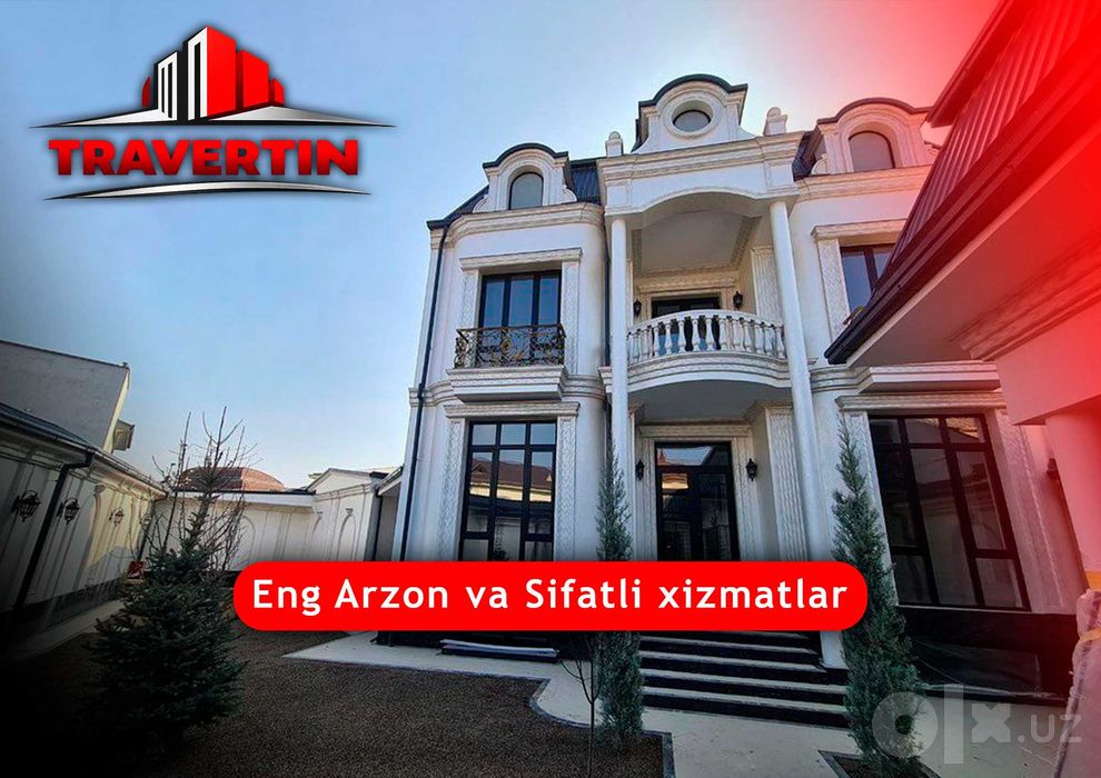 Travertin Otdochento Leonardo Fasad Toshkent Kod Dizayn 47