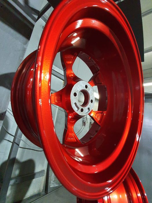 Vopsit jante electrostatic