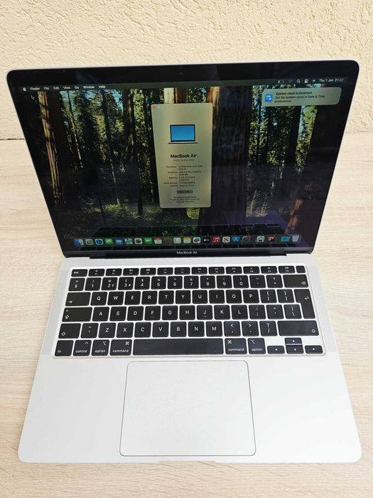 Macbook Air A2179, 13 inch, 2020, i3, 8gb, 256gb ssd