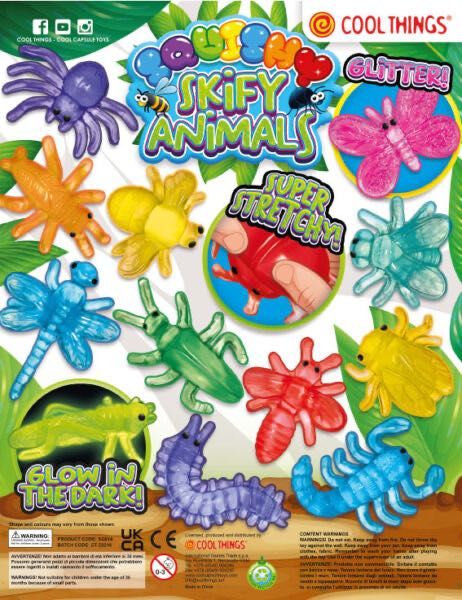 Капсули с играчки 'Squishy Skify Animals'- 0.75лв.