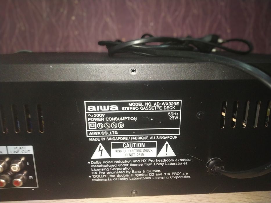 Кассетная дека AIWA  929
