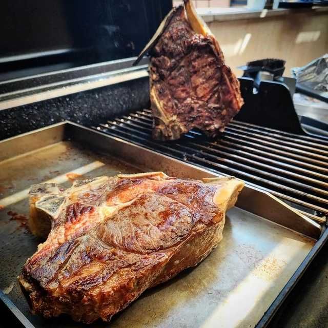 Plita groasă inox pt gratar pe carbuni, gaz sau electric,  44,5/26cm