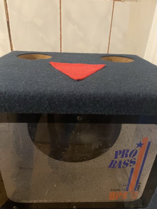 Subwoofer auto cu stație