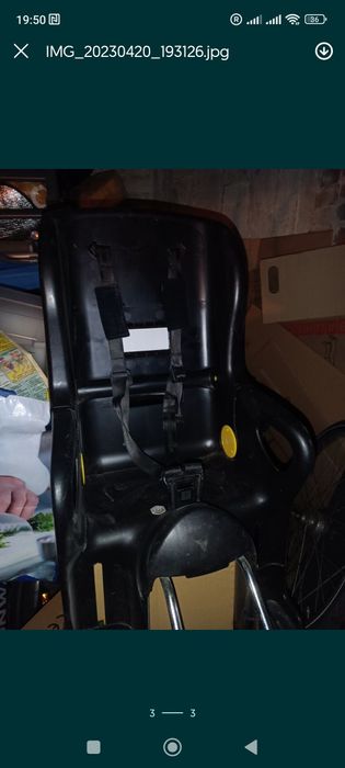 Столче за дете за велосипед. Вело столче.