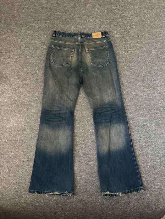 Оригинални Balenciaga Mud Wash Flared Jeans