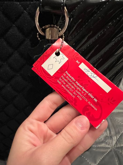 Geanta de piele, NOUA CU ETICHETA fabricata in Romania