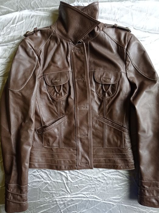 Geaca piele naturala Vero Moda S nou