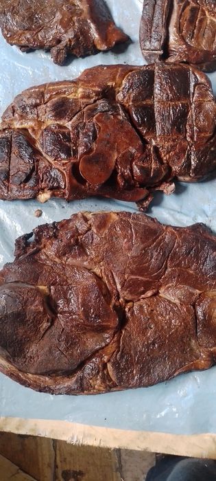 Копчёная конина. Коптим сами. Не жидкий дым.