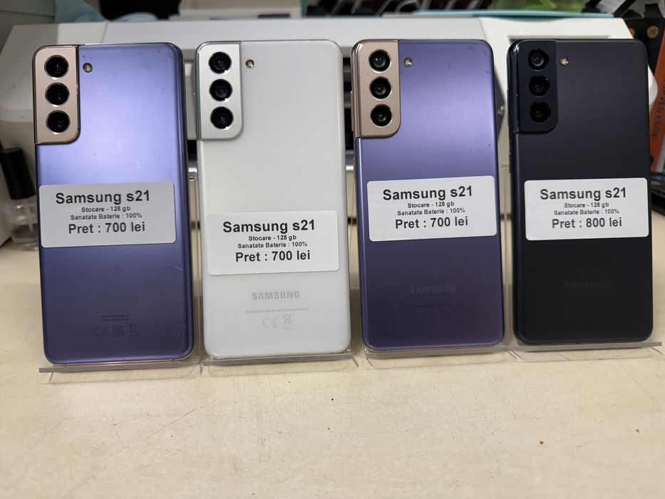 Samsung s21 / 128 gb / 100% baterie / garantie