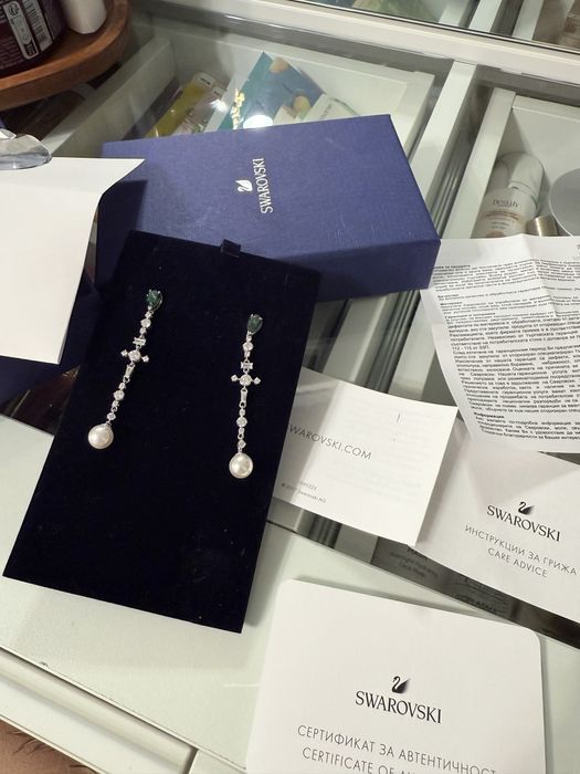 Swarovski обеци