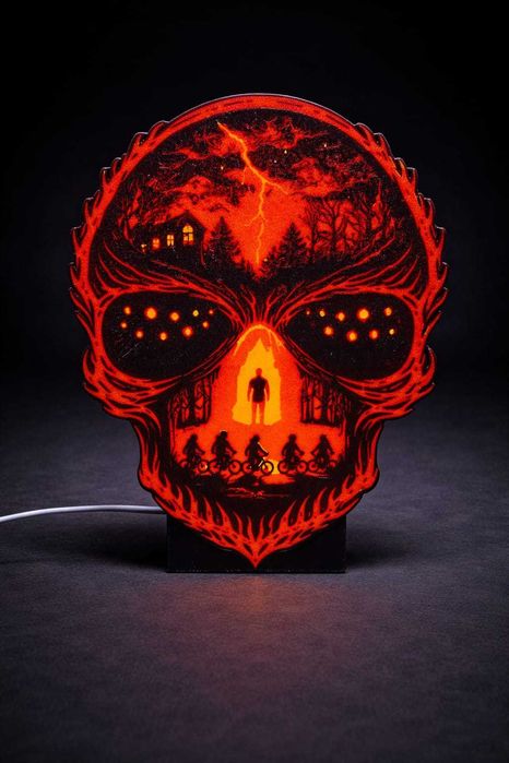 Lampi Stranger Things Vecna, Eleven, Demogorgon. Design unic