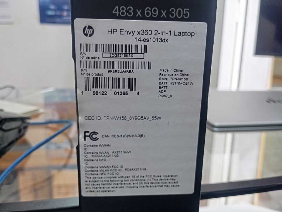 HP ENVY 360 core i5 120u