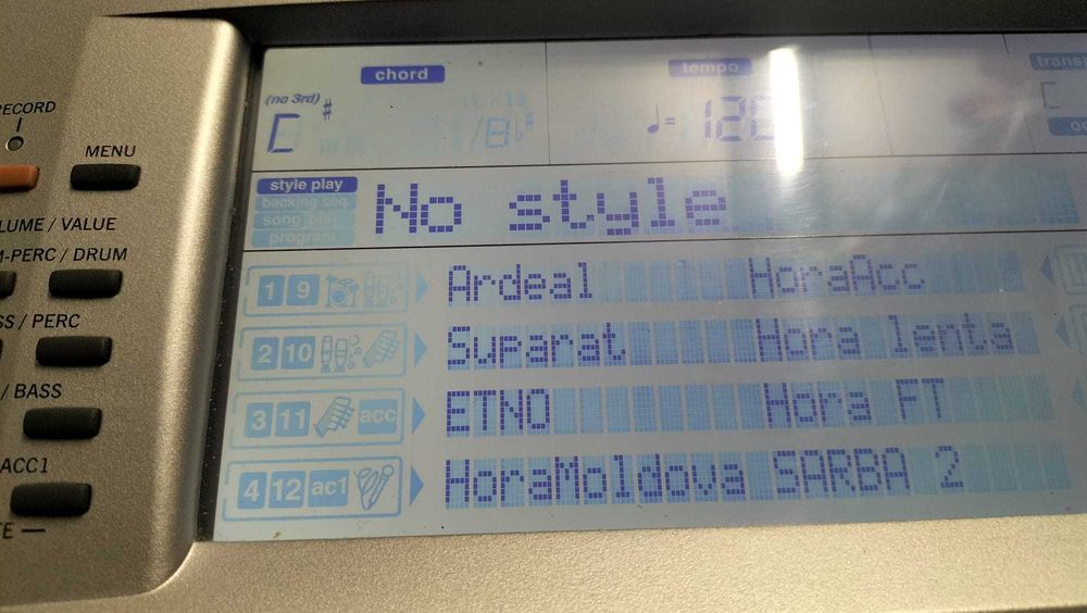 Seturi Korg Pa50, Pa60, Pa80