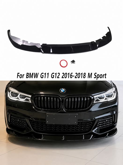 Lip Buza Prelungire Fusta Bara Fata   BMW G11 G12 non facelift 2016-2019  Plastic Negru lucios   Produs nou in folie  Pret fix 500 lei