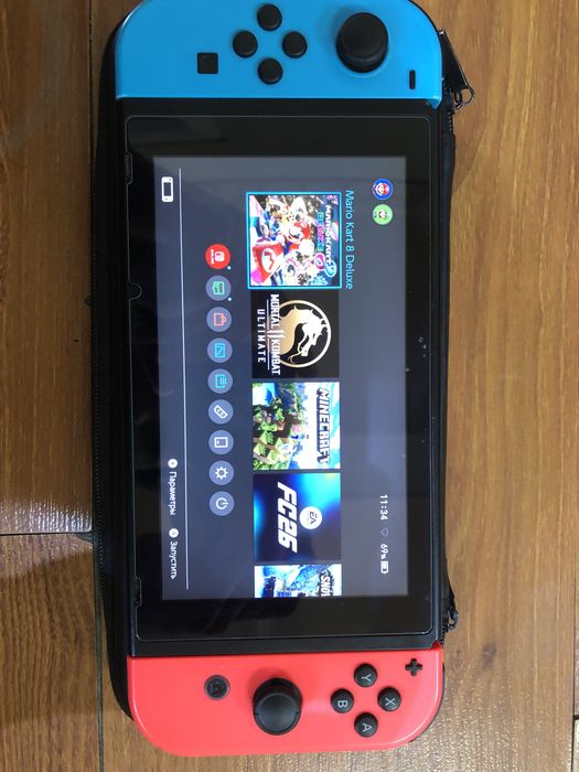 Nintendo switch чипированая обмен