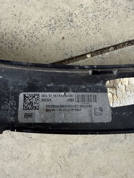 overfender bandou aripa dreapta fata bmw x6 g06 lci facelift m pachet