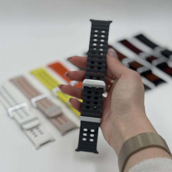 Силиконовa каишкa на дупки за Samsung Galaxy Watch 8 и 8 Classic