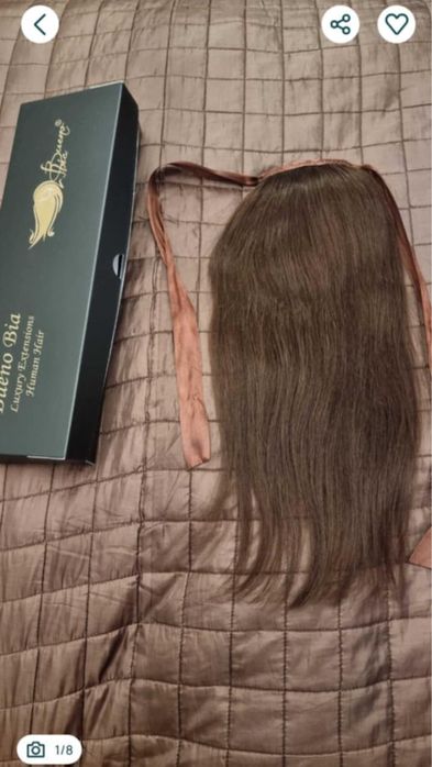 Coada par natural Buenobia saten natural