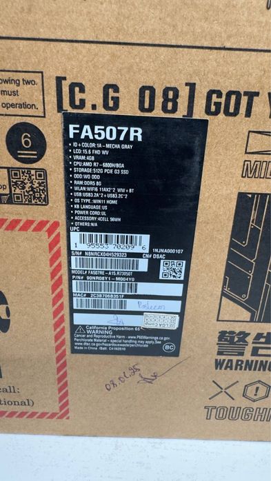 Asus tuf gaming eng kuchlilaridan