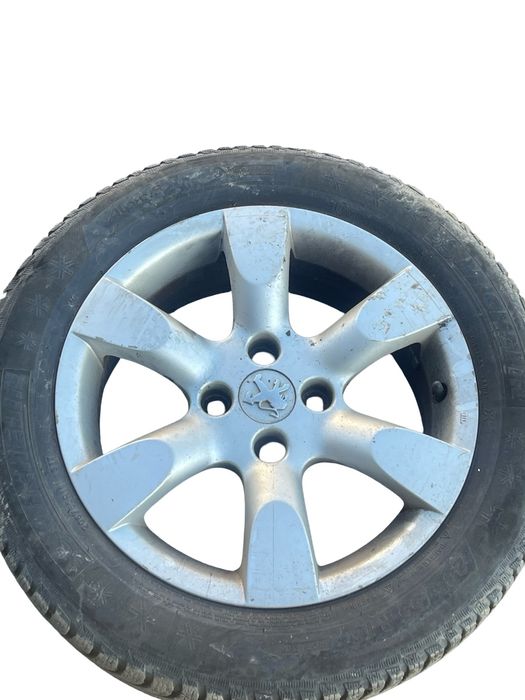 Jante Din Aliaj R16 + Cauciucuri Peugeot 307 3A/C 2000 ->