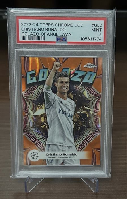 Topps cristiano ronaldo PSA 9