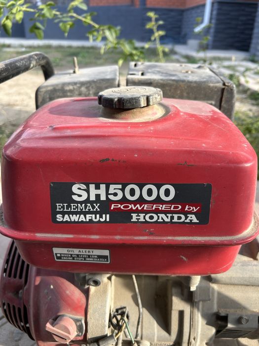Бензиновый генератор ELEMAX SH5000 Honda 5 кВт