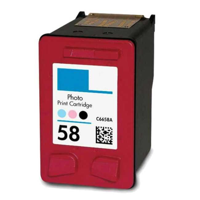 HP 58 цветной картридж