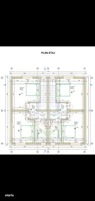 Duplex modern, 4 camere, 102 mp utili, teren 378 mp