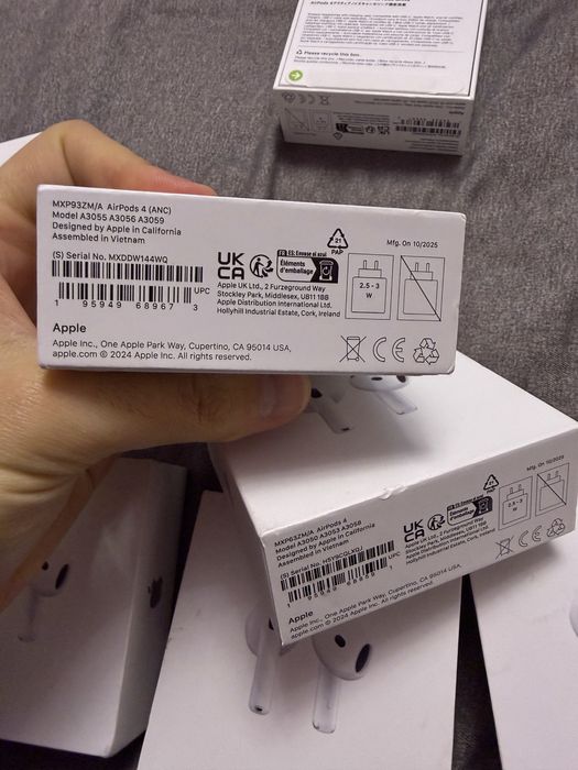 Bundle 2x Airpods 4 ANC + 5x Airpods 4