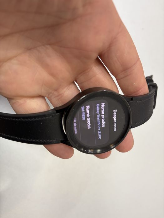 Samsung Galaxy Watch 5 Pro, 45mm, Gps, Black Titanium