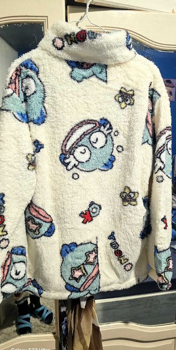 Дамски комплект пухена пижама