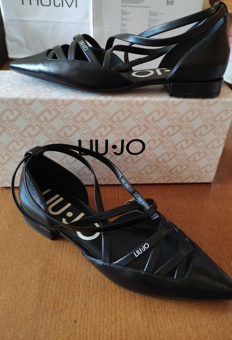 Liu Jo Остри обувки Viola от кожа и еко кожа