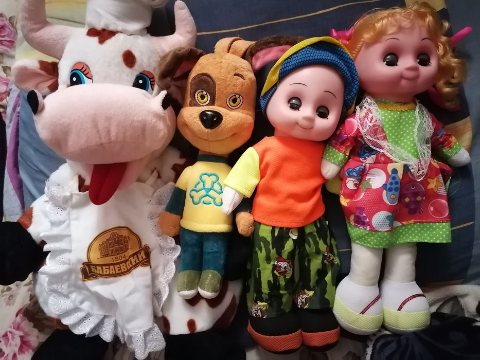 Мягкие игрушки  разные бу